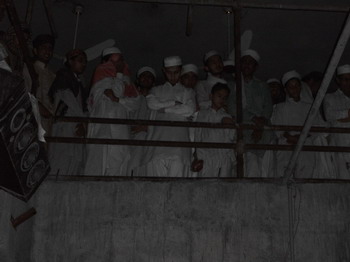 معتکفین کی الوادعی تقریب 2010