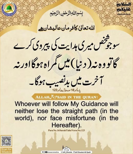 ہدایت کی پیروی