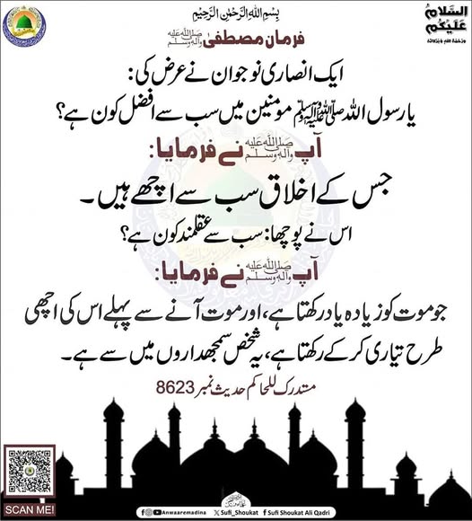 مومنین میں سب سے افضل 