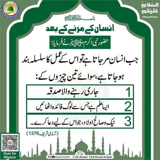  مرنے کے بعد جاری رہنے والے عمل