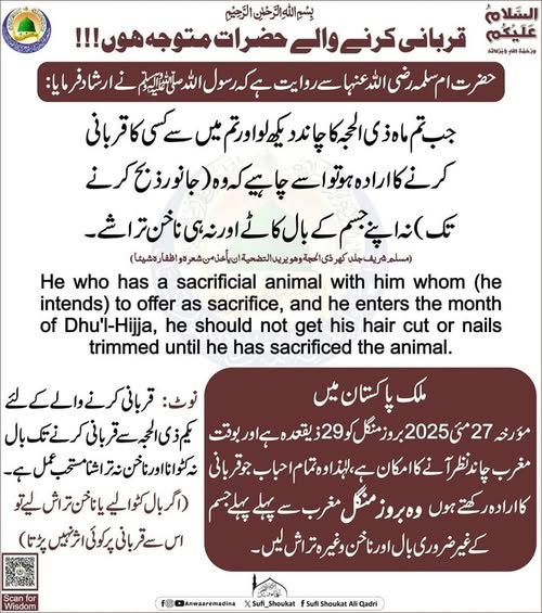  قربانی کرنے والے