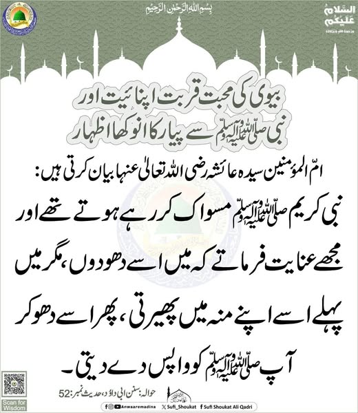 بیوی کی محبت