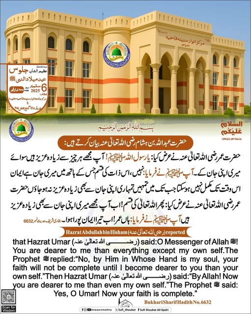 مکمل ایمان کا تقاضہ