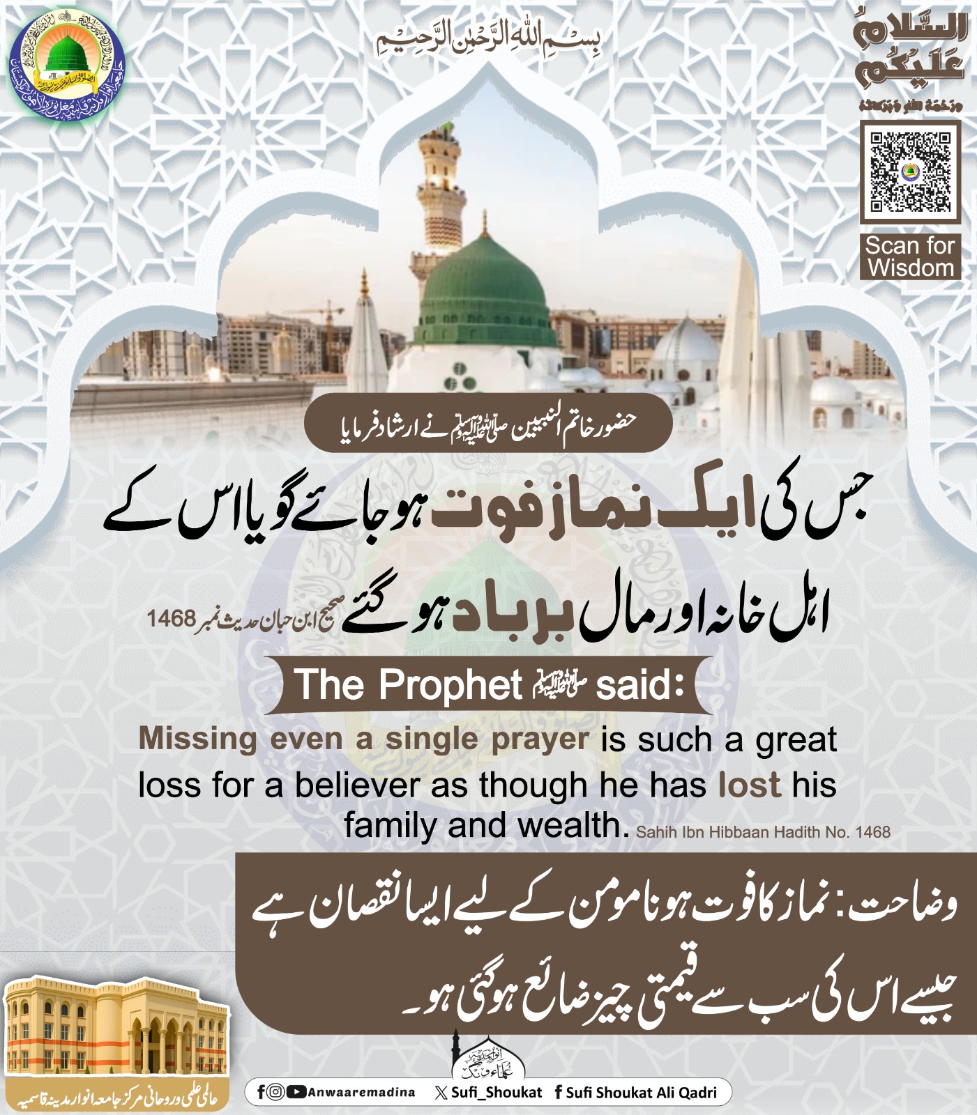  نماز کا فوت ہونا 