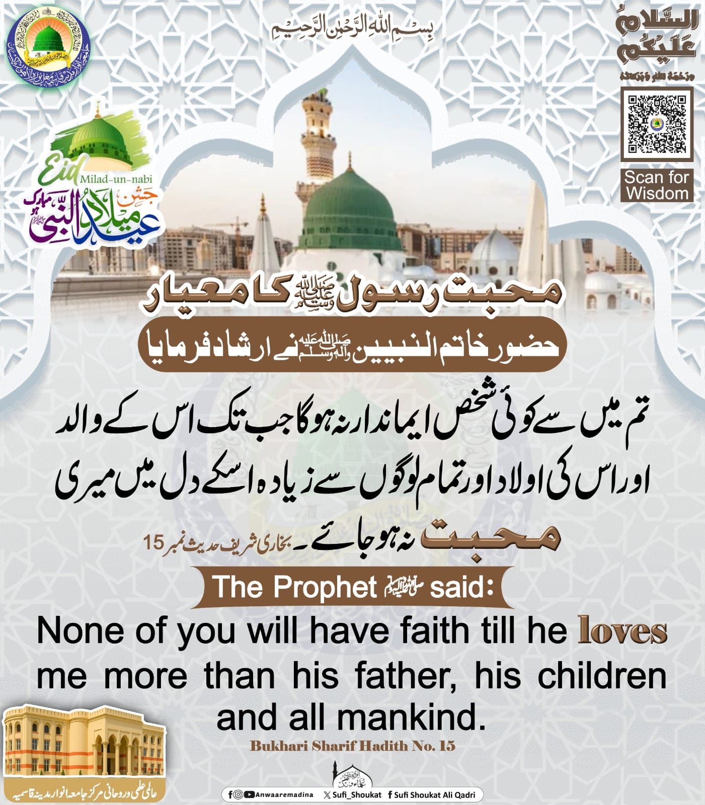 محبت رسول کا معیار