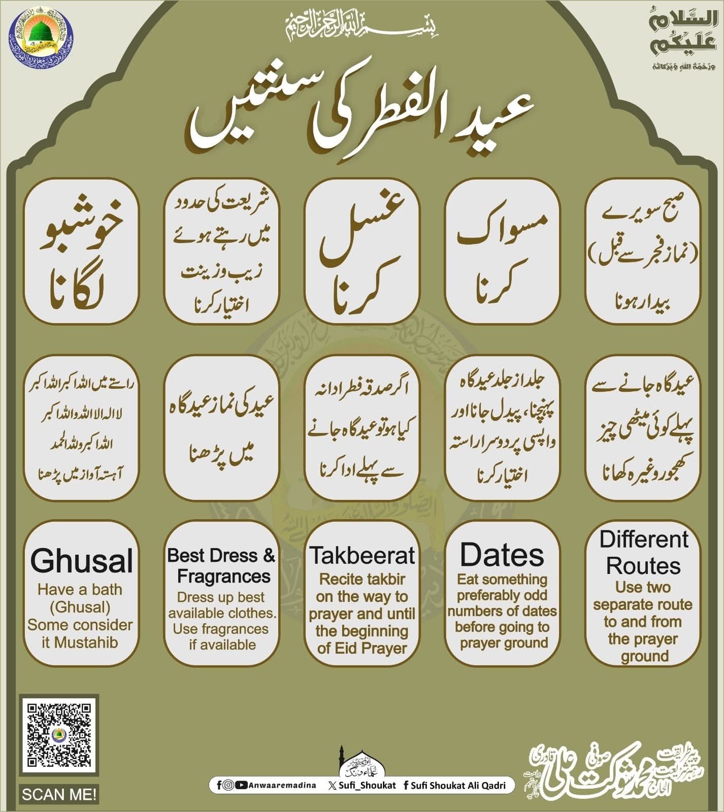 عید الفطر کی سنتیں